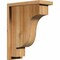 Ekena Millwork Newport Rough Sawn Corbel w/Backplate, Western Red Cedar, 6"W x 14"D x 18"H COR06X14X18NEW01RWR - alternate 1